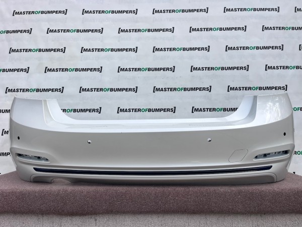 BMW 3 Series Se F30 Lci Saloon Only 2017-2019 Rear Bumper 4 Pdc Genuine [B446]