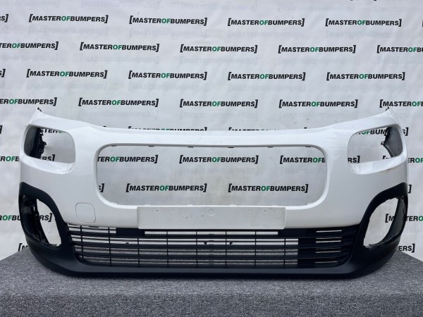 Citroen Berlingo Mpv 2019-2023 Front Bumper No Pdc Genuine [c441]