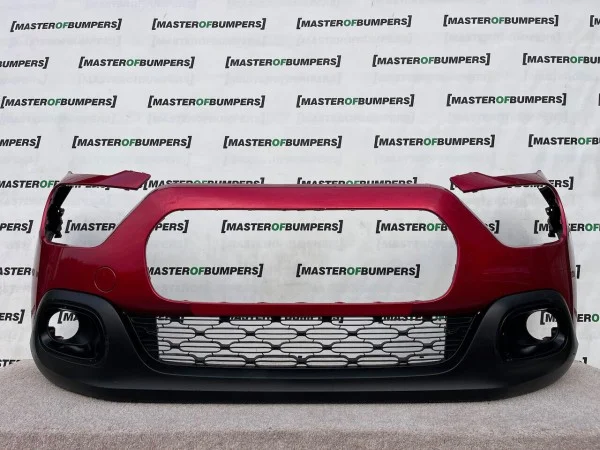 Front Bumper Center Grille For Citroen C3 2005-2010 - Black, Horizontal Billet Style, New
