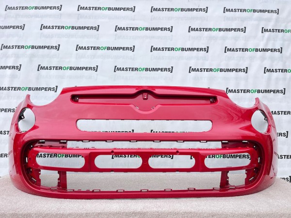 Fiat 500l Lounge Hatchback 2013-2017 Front Bumper Red Genuine [f409]