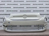 Fiat 500 Lounge Se Lift 2015-2020 Front Bumper White Genuine [f454]