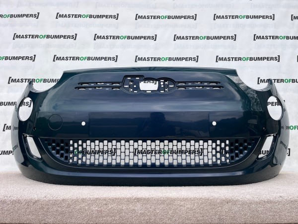 Fiat 500 Electric Icon Passion 2021-on Front Bumper 6 Pdc Genuine [f583]