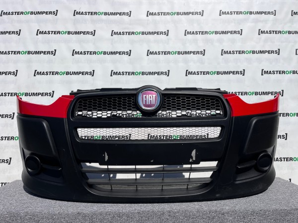 Fiat Doblo Van Passenger Mk2 2010-2014 Front Bumper No Pdc Genuine [f656]