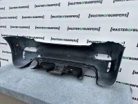 Fiat 500 Abarth 595 Face Lifting 2016-2020 Rear Bumper In White Genuine [f770]