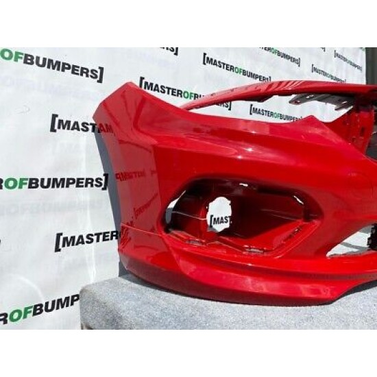Fiat Tipo Sport Street 2016-2021 Front Bumper With Lip In Red Genuine [f870]