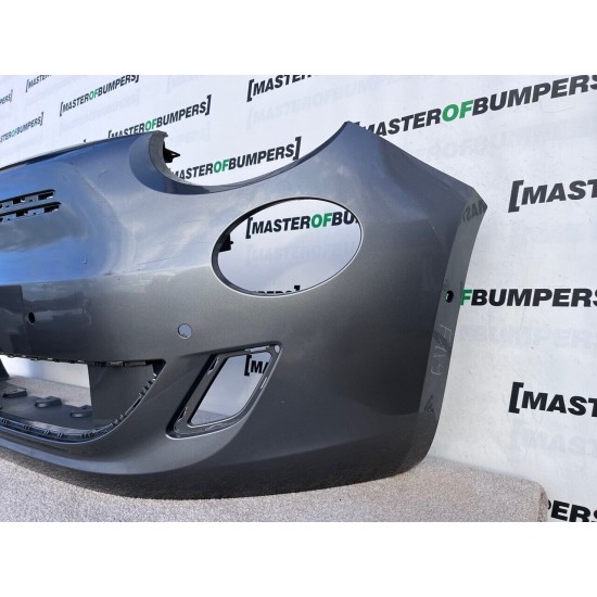 Fiat 500 Electric Icon Passion 2021-on Front Bumper Grey 6 Pdc Genuine [f189]