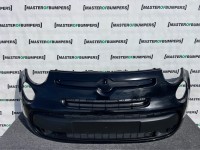 Fiat 500l Lounge Hatchback 2013-2017 Front Bumper Black Genuine [f821]