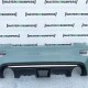 Fiat 500 Abarth 595 Face Lifting 2016-2020 Rear Bumper In Khaki Genuine [f772]
