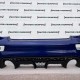 Fiat 500 Abarth 595 2016-2022 Rear Bumper Blue + Difuser No Pdc Genuine [f512]