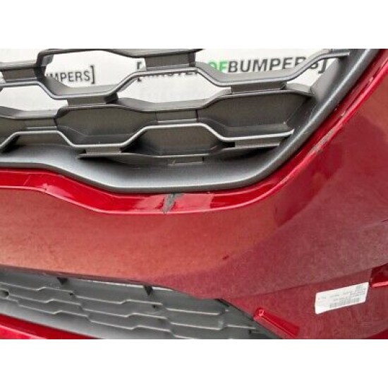 Ford Fiesta St Zetec S Mk10 2017-2020 Front Bumper With Grilles Genuine [f858]