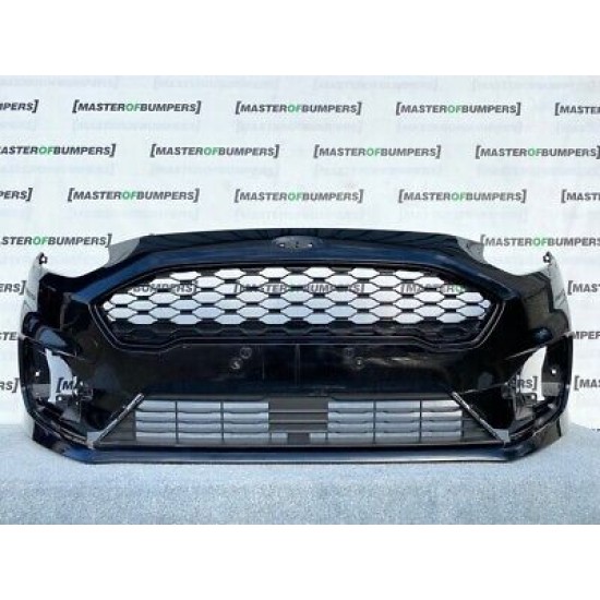 Ford Fiesta St Zetec S Mk10 2017-2020 Front Bumper With Grilles Genuine [f919]