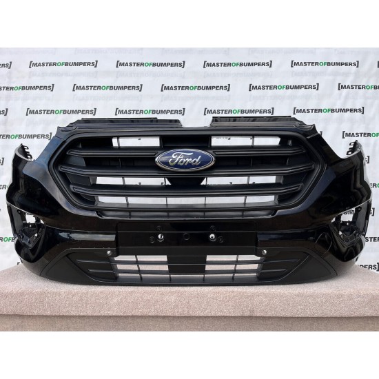 Ford Transit Custom Tourneo 2018-2023 Front Bumper W/grille 4 Pdc Genuine [f326]