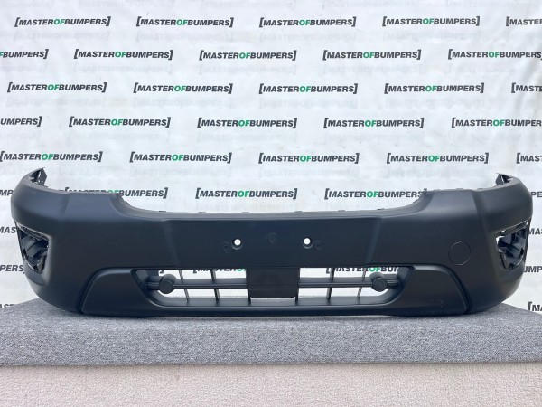 Ford Transit Van Mk8 2018-on Front Bumper Textured No Pdc Genuine [f749]