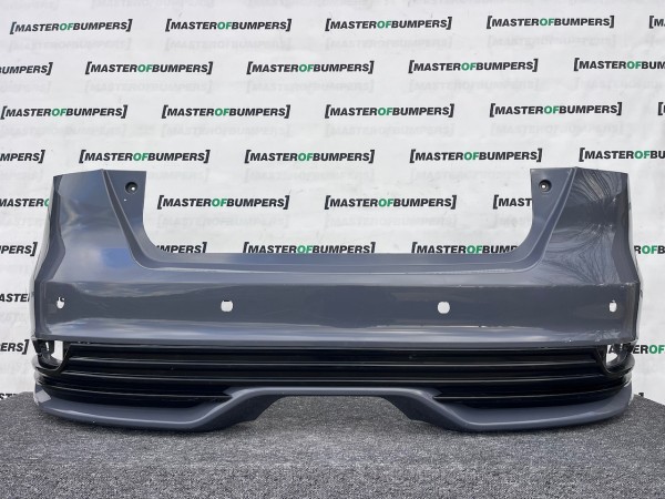 Ford Focus St Mk3 Hatchback 2014-2018 Rear Bumper 4 Pdc Genuine [f784]