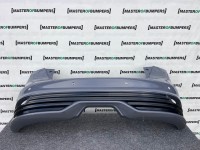 Ford Focus St Mk3 Hatchback 2014-2018 Rear Bumper 4 Pdc Genuine [f784]