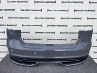 Ford Focus St Mk3 Hatchback 2014-2018 Rear Bumper 4 Pdc Genuine [f784]