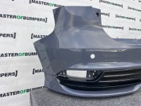 Ford Focus St Mk3 Hatchback 2014-2018 Rear Bumper 4 Pdc Genuine [f784]