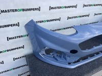 Ford Fiesta St Line Mk10 Hatchback 2017-2021 Front Bumper No Pdc Genuine [f802]