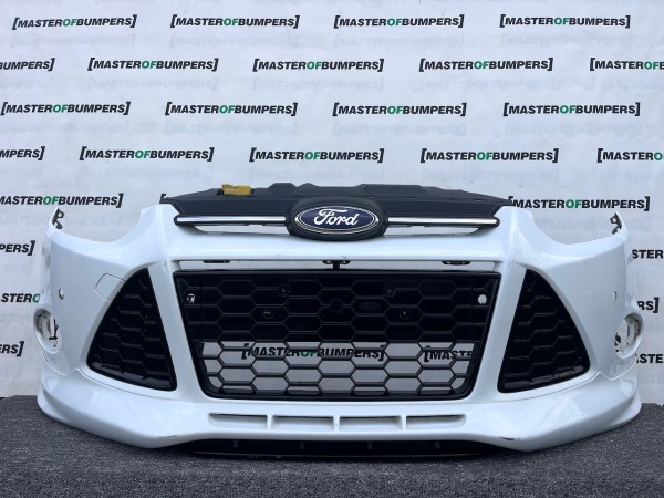 Ford Focus Zetec S Hatchback Estate 2011-2014 Front Bumper 6 Pdc Genuine [f803]
