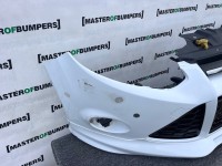 Ford Focus Zetec S Hatchback Estate 2011-2014 Front Bumper 6 Pdc Genuine [f803]