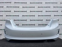 Ford Fiesta St Line Mk8 Hatchback 2017-2022 Rear Bumper 4 Pdc Genuine [f834]