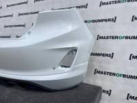 Ford Fiesta St Line Mk8 Hatchback 2017-2022 Rear Bumper 4 Pdc Genuine [f834]