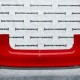 Ford Focus St Line Mk5 2014-2018 Rear Bumper In Red Genuine [f848]