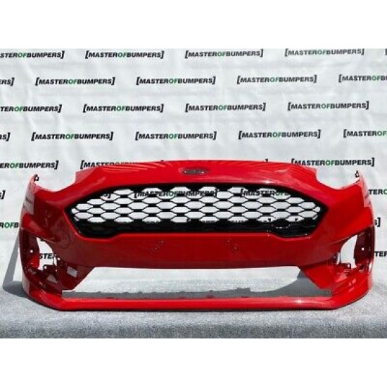 Ford Fiesta St Zetec S Mk10 2017-2021 Front Bumper With Grill Genuine [f869]