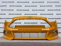 Ford Focus St Mk3 Facelift 2014-2018 Front Bumper + Jets Genuine [f488]