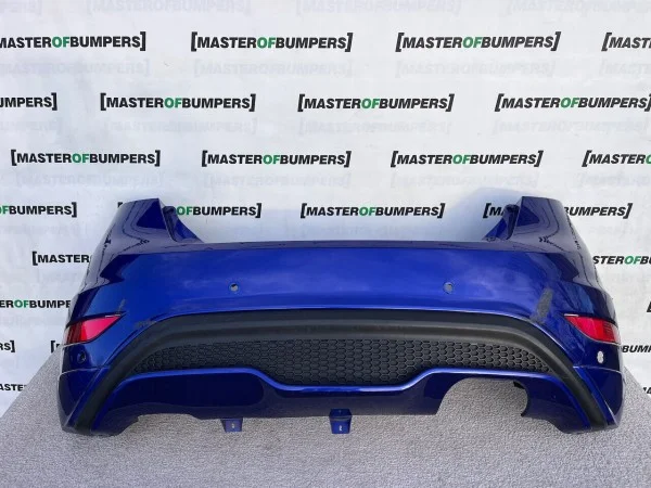 Ford Fiesta St Line Zetec S Mk8 2012-2016 Rear Bumper 4 Pdc Genuine [f551]