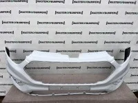 Ford Transit Custom Trend 2018-2022 Front Bumper White 4 Pdc Genuine [f555]