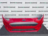 Ford Fiesta St Line Mk10 Hatchback 2017-2021 Front Bumper No Pdc Genuine [f796]