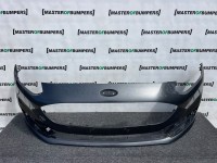 Ford Fiesta Vignale Mk10 Hatchback 2018-2021 Front Bumper No Pdc Genuine [f846]