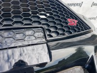 Ford Focus St Mk3 Lift Hatchback 2014-2018 Front Bumper +jets Genuine [f845]
