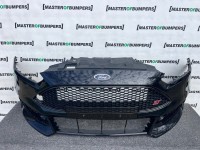 Ford Focus St Mk3 Lift Hatchback 2014-2018 Front Bumper +jets Genuine [f845]