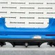 Ford Focus Rs 2016-2019 Rear Bumper In Blue 4 Pdc Genuine [f994]