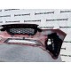Ford Focus St Mk4 2018-on Front Bumper Red No Pdc Genuine [f890]