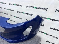 Ford Fiesta Se Mk10 Hatchback 2017-2022 Front Bumper Blue 6 Pdc Genuine [f750]