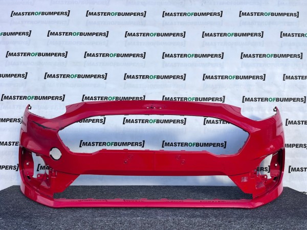 Ford Fiesta St Line Mk10 Hatchback 2017-2021 Front Bumper No Pdc Genuine [f797]