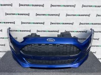 Ford Fiesta Zetec S Sport Hatchback 2013-2016 Front Bumper Genuine [f815]