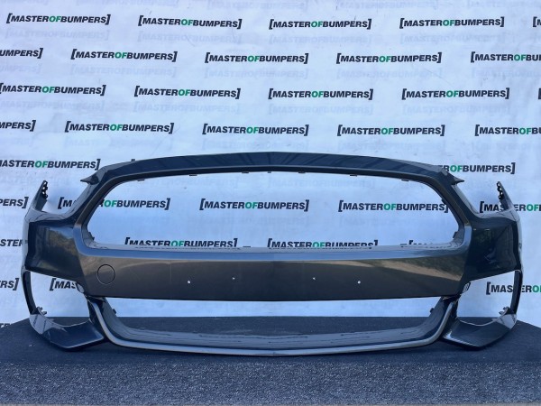 Ford Mustang Gt Mk6 Coupe Cabrio 2015-2018 Front Bumper Grey Genuine [f873]