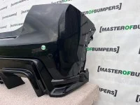 Honda Civic Type R V-tec Mk9 2015-2017 Rear Bumper Black 4 Pdc Genuine [g159]