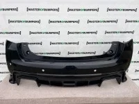 Honda Civic Type R V-tec Mk9 2015-2017 Rear Bumper Black 4 Pdc Genuine [g159]