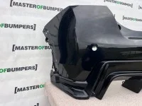 Honda Civic Type R V-tec Mk9 2015-2017 Rear Bumper Black 4 Pdc Genuine [g159]