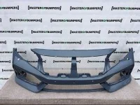 Honda Civic Turbo Cx Fk8 Hatchback 2017-2019 Front Bumper Grey Genuine [g506]