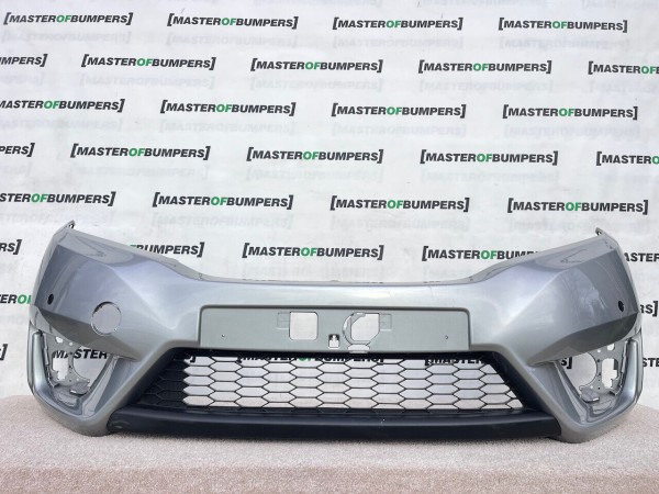 Honda Jazz Mk3 Se V Tec 2015-2017 Front Bumper Grey 4 Pdc Genuine [g508]