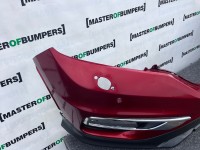 Honda Crv Elegance Mk4 Lift 2015-2017 Front Bumper 4 Pdc Jets Genuine [g591]