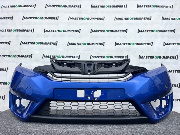 Honda Jazz Ex V-tec Mk3 Hatchback 2015-2017 Front Bumper 4 Pdc Genuine [g602]