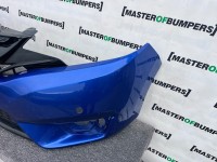 Honda Jazz Ex V-tec Mk3 Hatchback 2015-2017 Front Bumper 4 Pdc Genuine [g602]