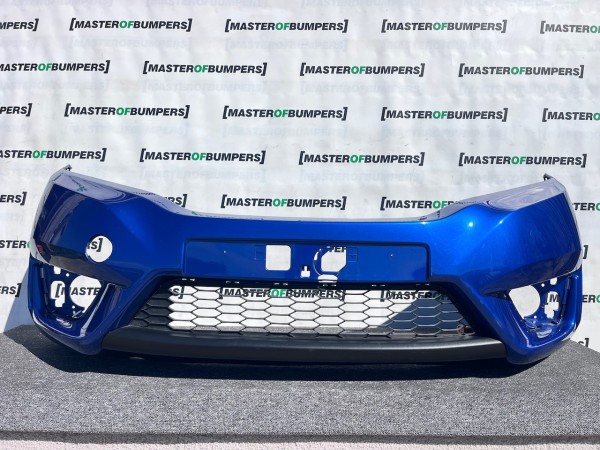 Honda Jazz Ex V-tec Mk3 Hatchback 2015-2017 Front Bumper No Pdc Genuine [g613]